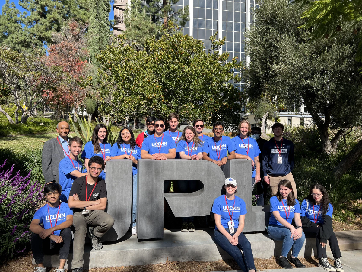 We got a tour of JPL after our symposium!