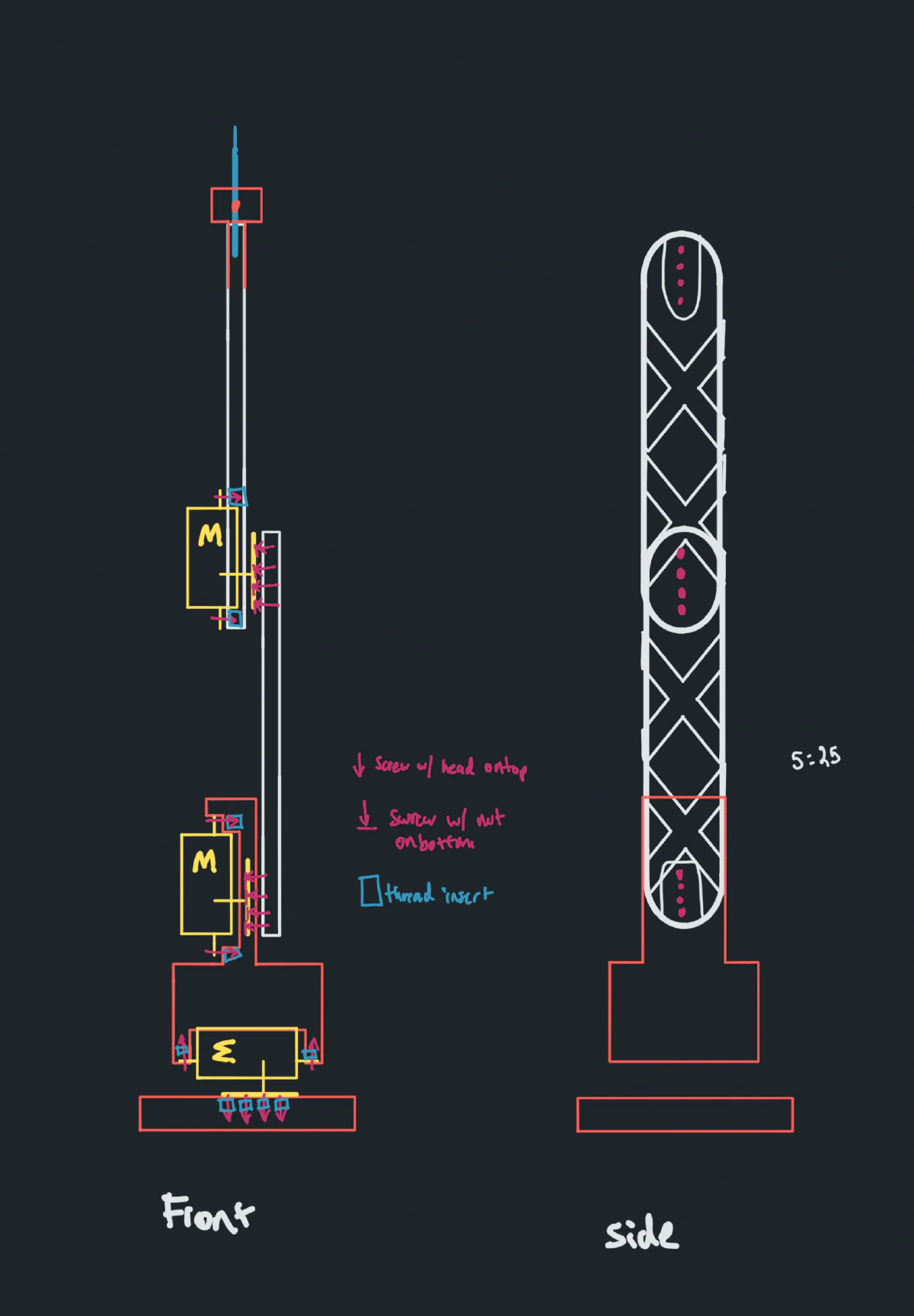 Sketch of robot